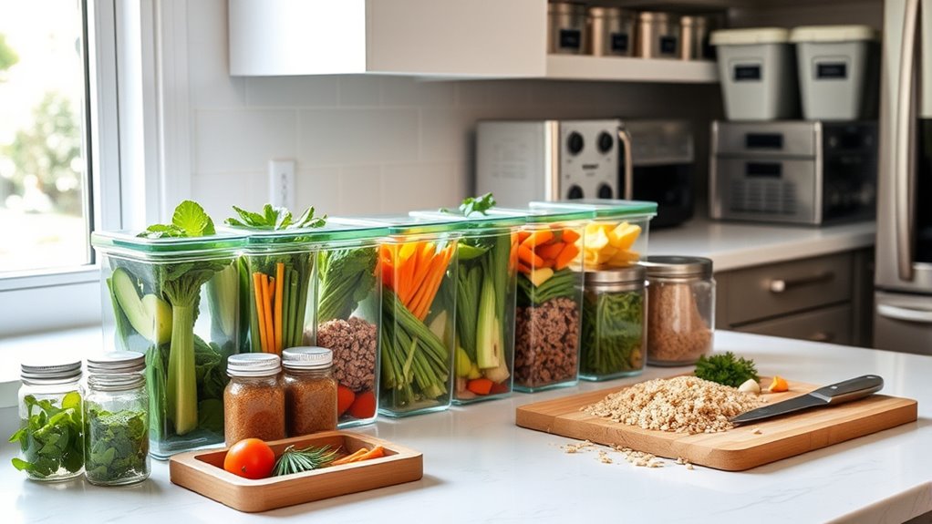 organized kitchen saves time