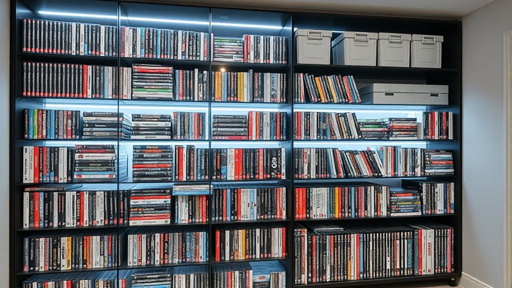 organized protected media storage