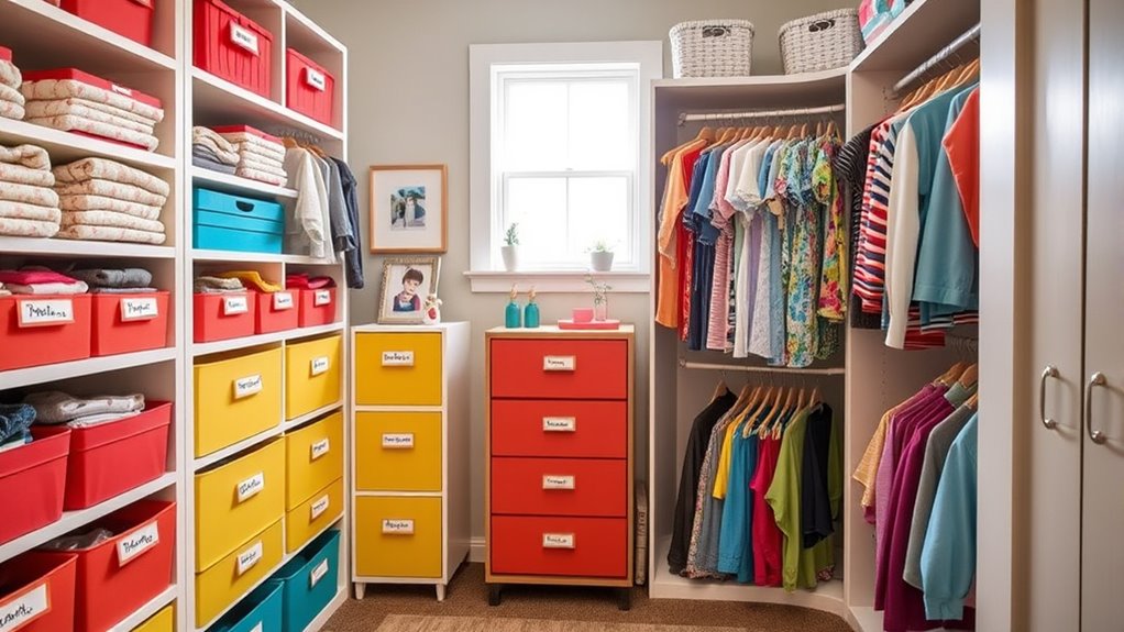 organized shared personal spaces