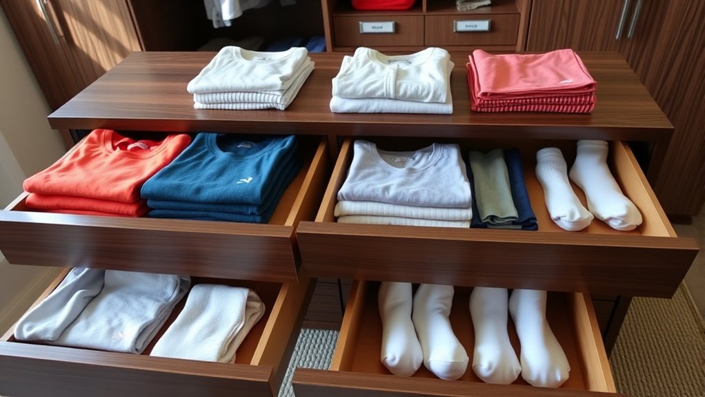 organized wardrobe storage solutions