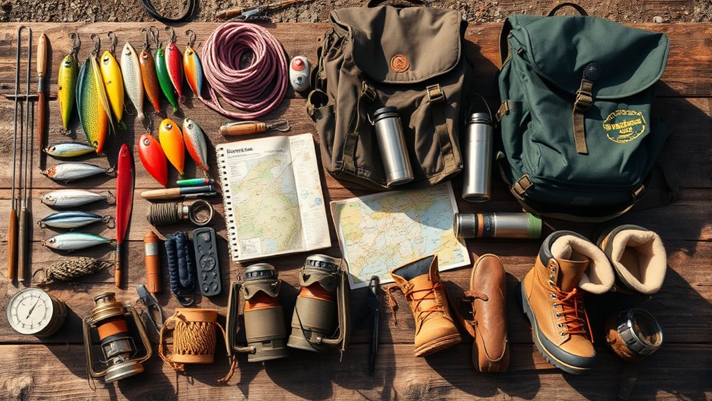 organizing outdoor adventure gear