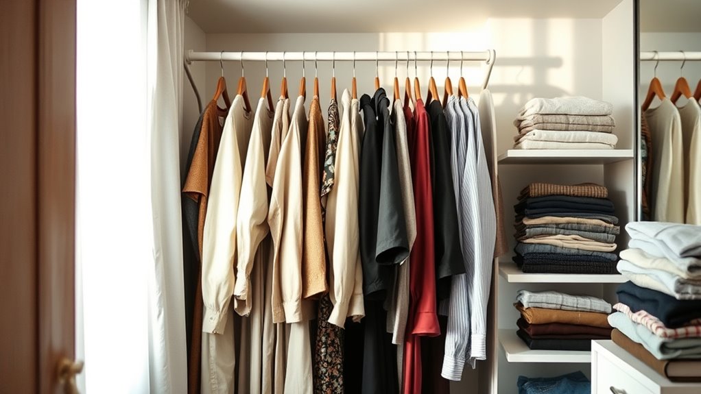 outdated or ill fitting clothes