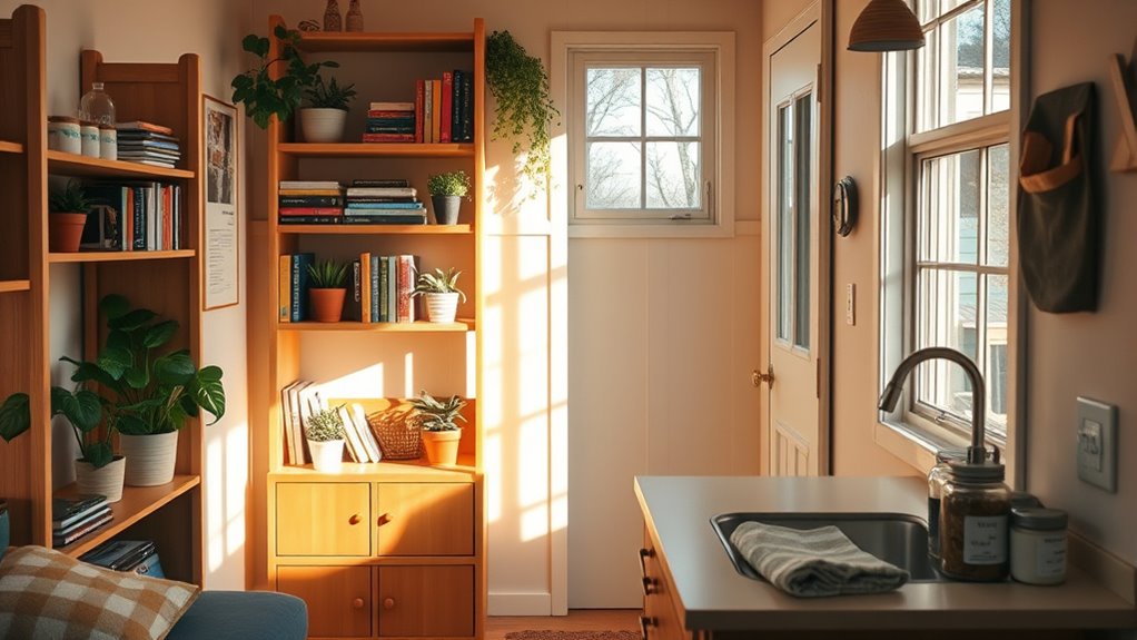 prioritize decluttering and organization