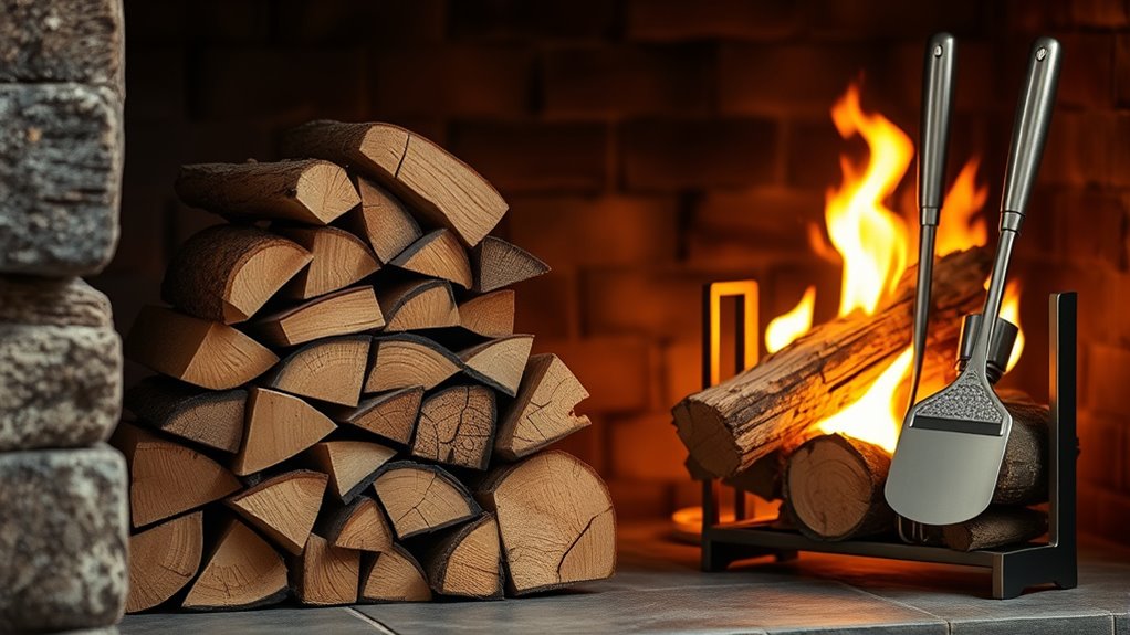 proper firewood stacking techniques
