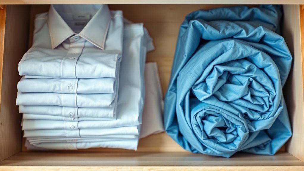 proper rolling and folding