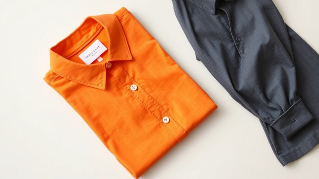 proper shirt folding technique