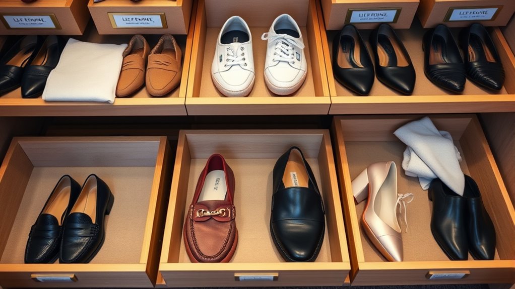 proper shoe storage tips