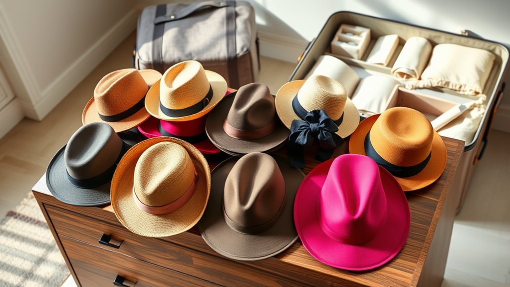 protect pack preserve hats