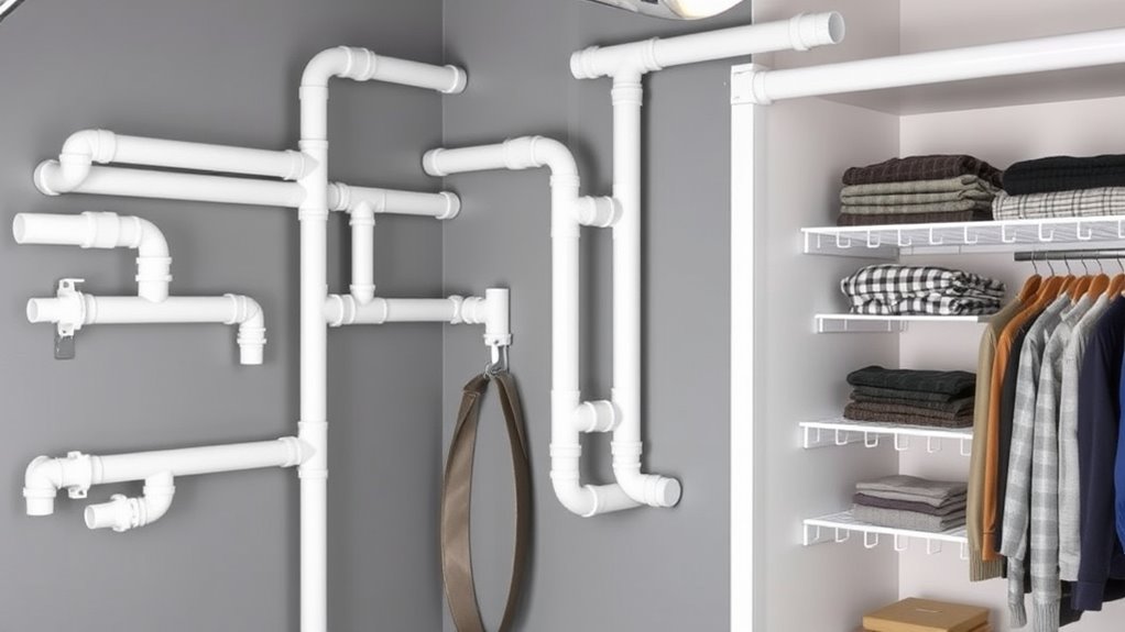 pvc pipe organization tips