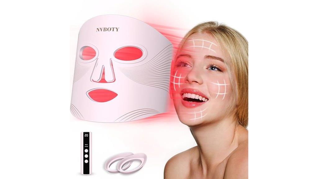 red led mask therapy