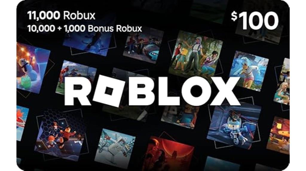 roblox 11 000 robux card