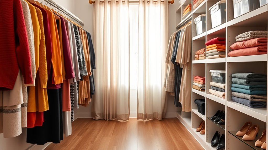 seasonal wardrobe decluttering routine