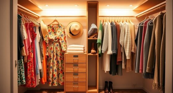 seasonal wardrobe rotation technique