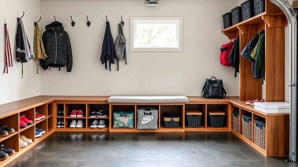 seating with built in storage