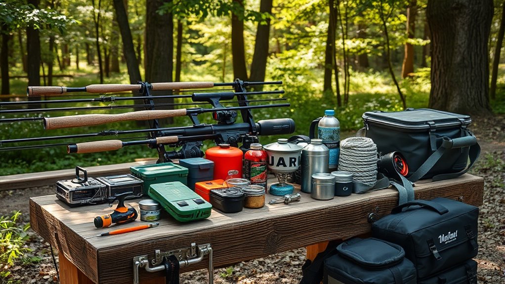 secure organized outdoor gear