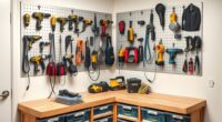 secure power tool storage