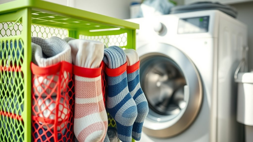 secure socks with accessories