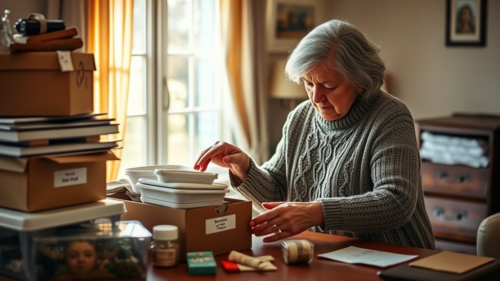 senior downsizing and organization