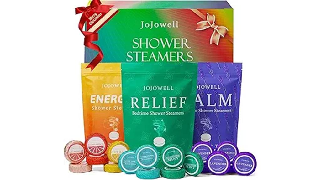 shower steamers aromatherapy pack