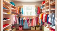 sibling closet organization strategies