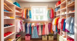 sibling closet organization strategies