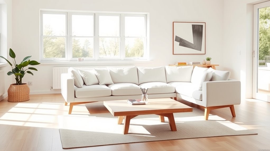 simple functional neutral furniture