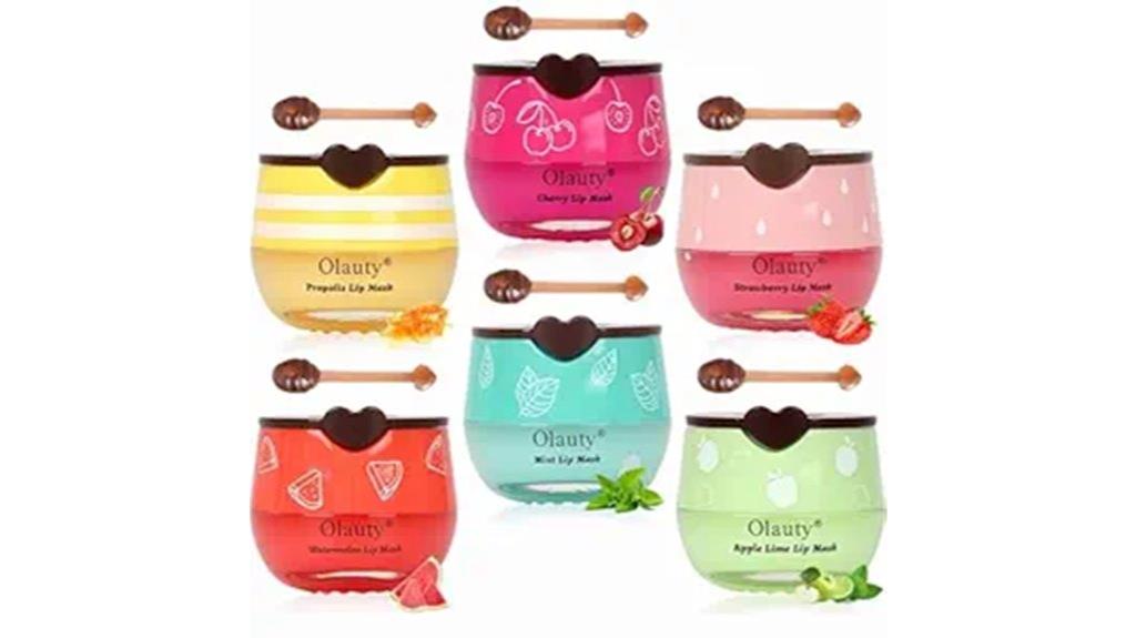 six pack honey lip care
