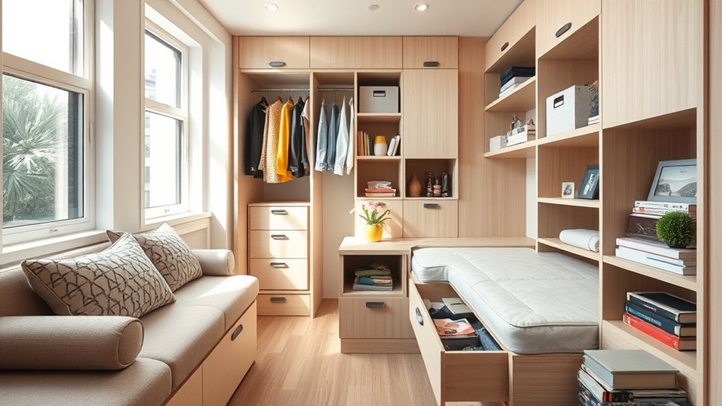 smart multi use vertical storage