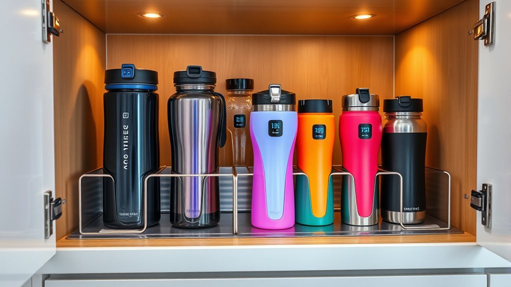 smart spill proof tech storage