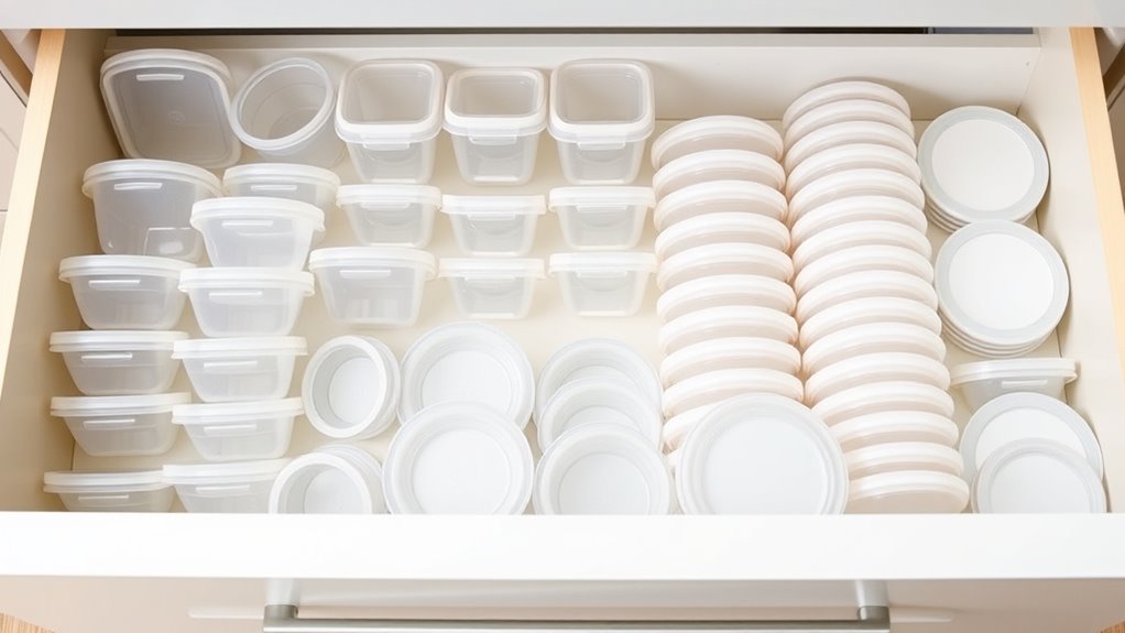 sort stack label discard