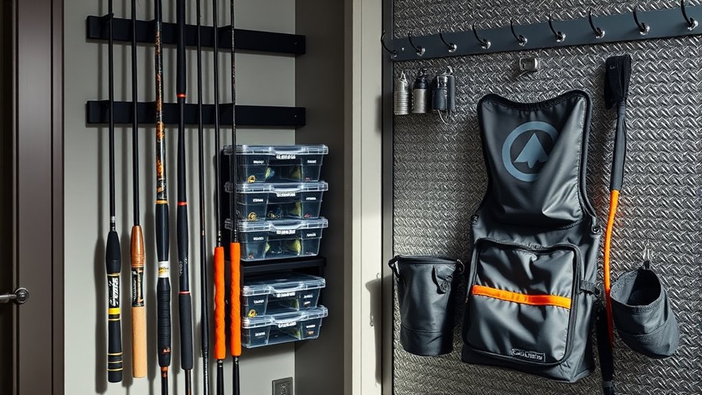 space efficient outdoor organization