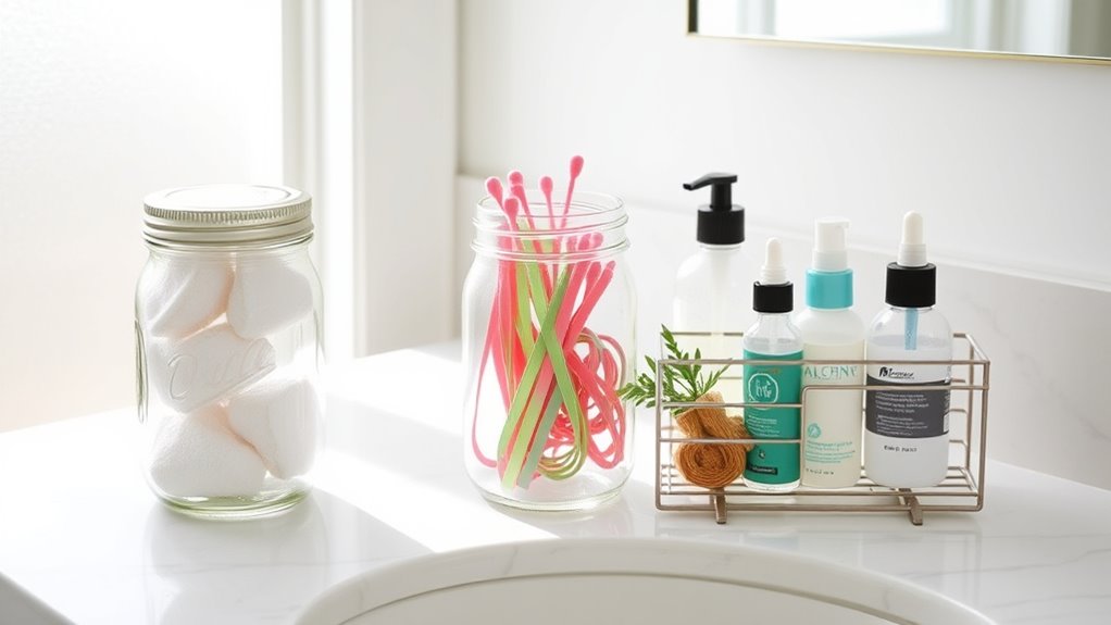 stylish eco friendly bathroom storage