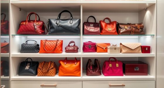 stylish handbag organization tips