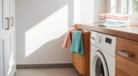 stylish laundry organization