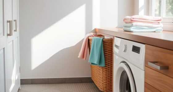 stylish laundry organization