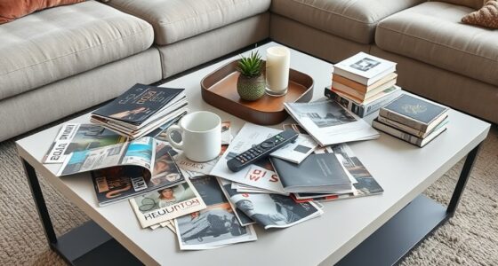 stylish living room surfaces