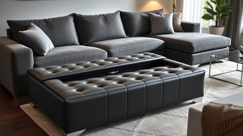 stylish multi functional storage furniture