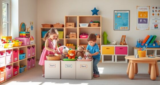 teaching kids to declutter