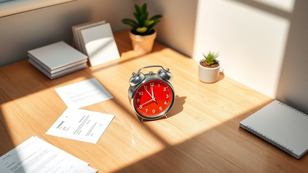 timed decluttering sessions