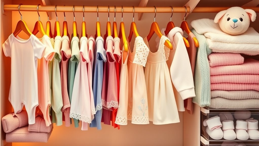 tips for baby clothing organization