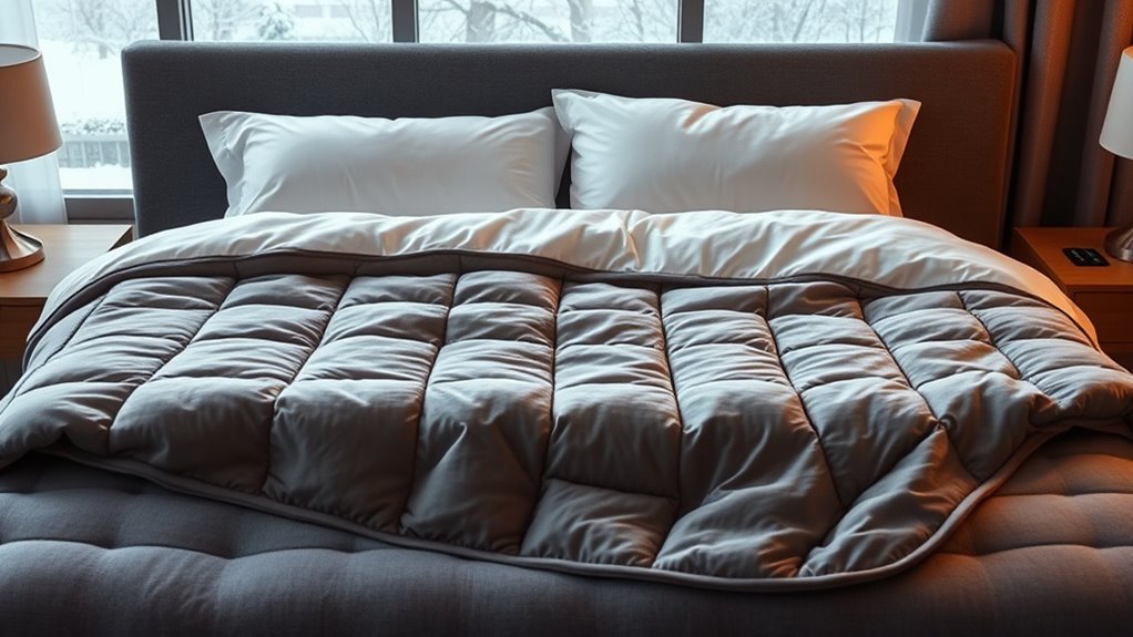 top dual control electric blankets