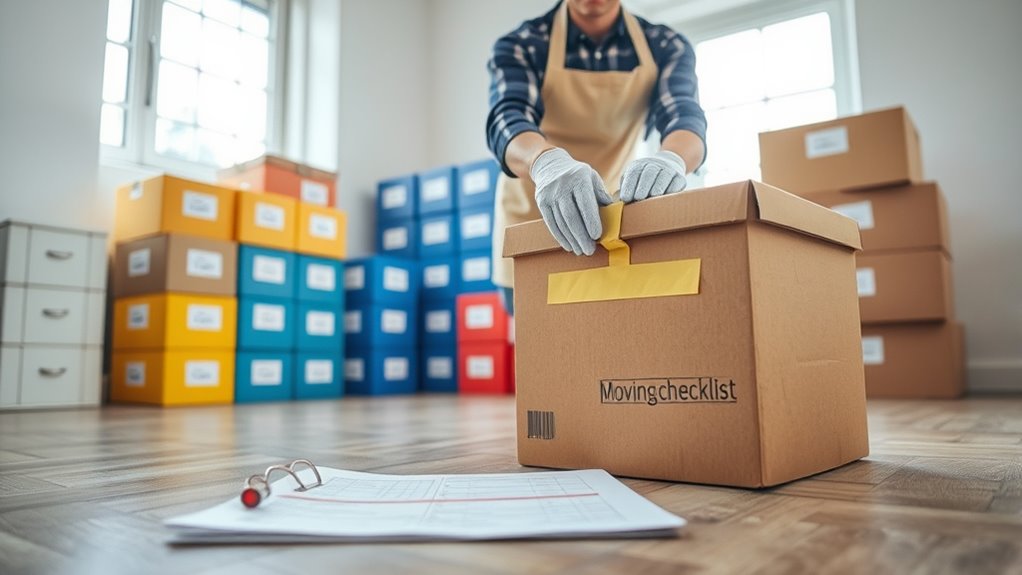 track belongings during move