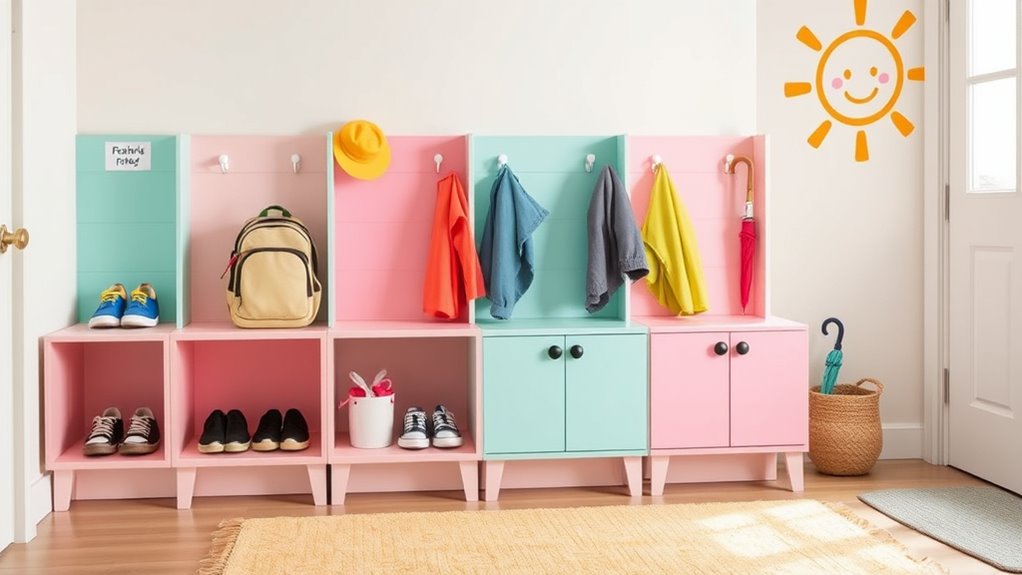 use colorful visual cues