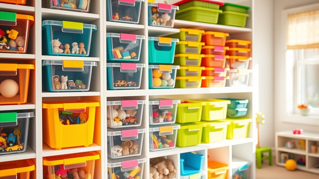 use stackable storage cubes