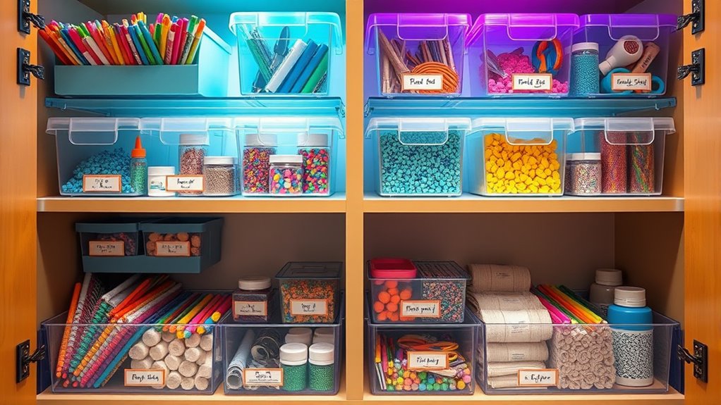 versatile visible customized storage