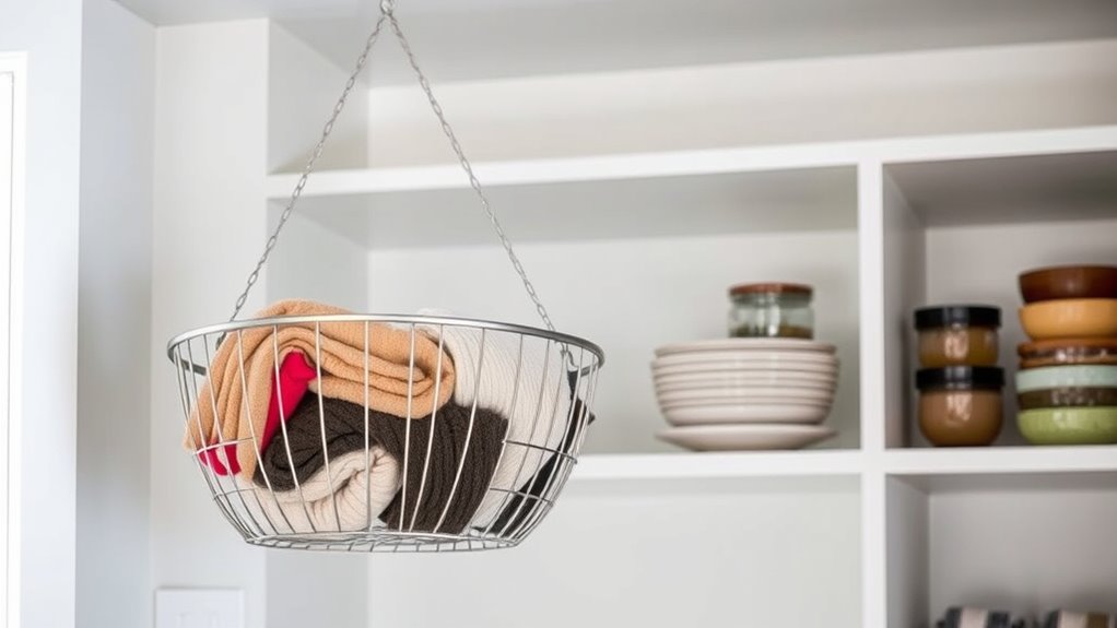 vertical closet space maximized