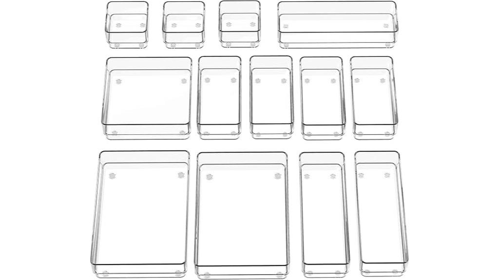 13 piece non slip organizer