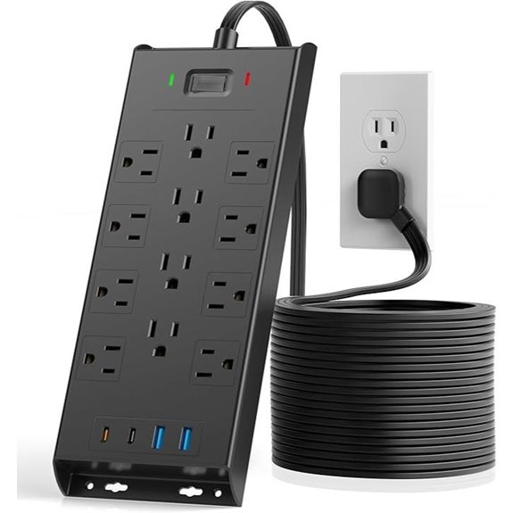 25ft surge protector