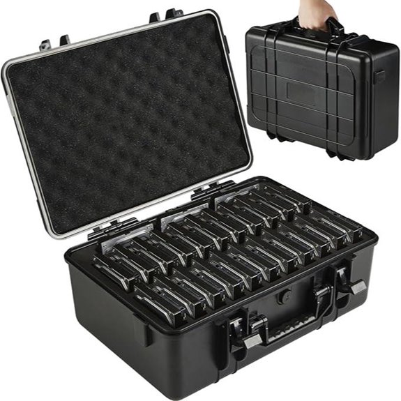 Hard Drive Case for 3.5 HDDs with Handle