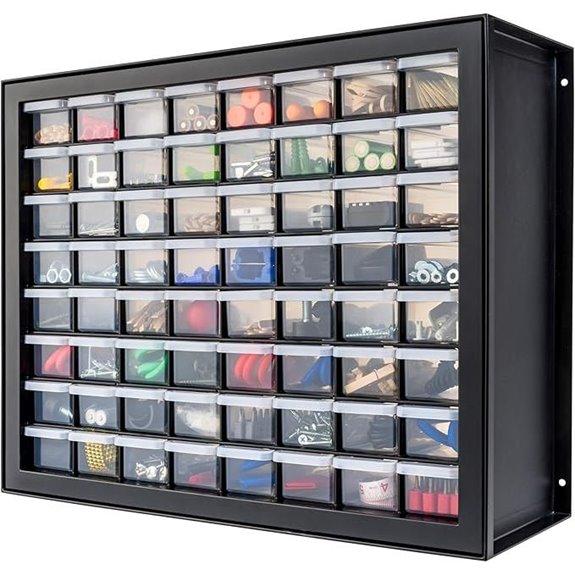 IRIS 64-Drawer Bead Organizer and Storage Cabinet